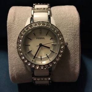 Ceramic White Mother of Pearl Dial Ladies Watch